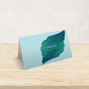 Folded Business Cards
